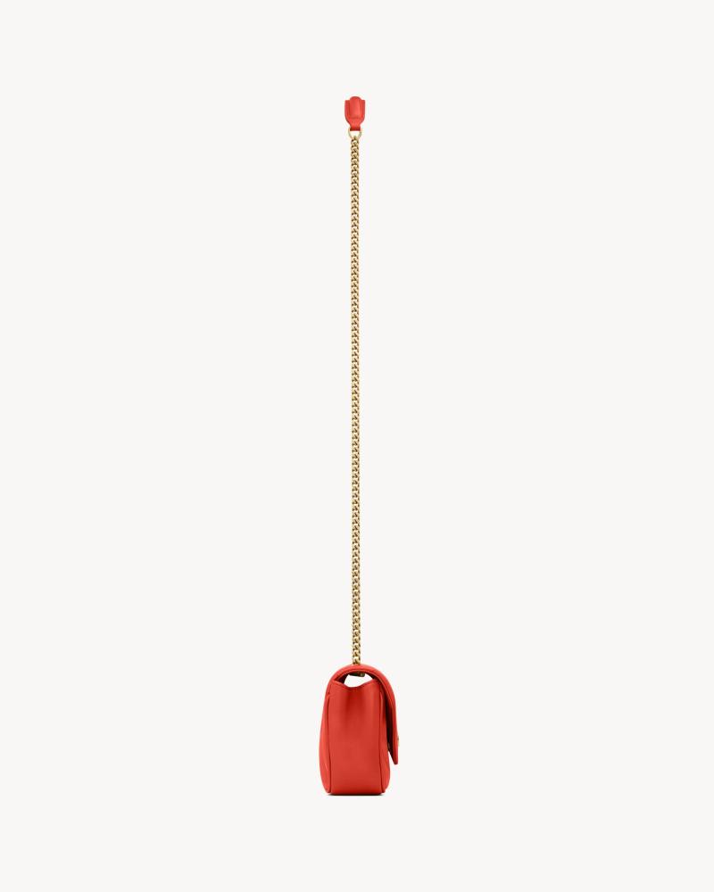 Saint Laurent | LOULOU MINI IN LAMBSKIN | CELOSIA ORANGE