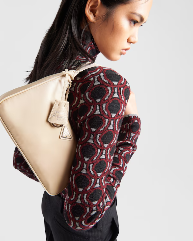 Prada | Re-Nylon Prada Re-Edition 2000 mini-bag  |  Color:  Desert Beige