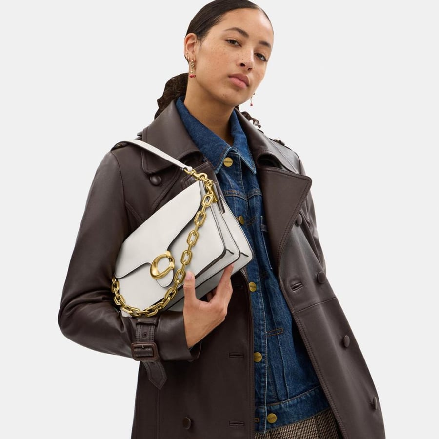 Coach | Chain Tabby Shoulder Bag  |  Color:  B4/Chalk