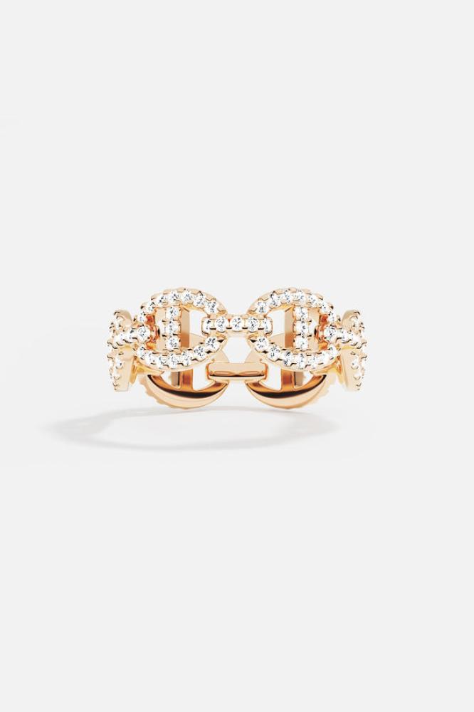 APM Monaco |   yacht club |18k Rose Gold Plated | خاتم مايلي مارين