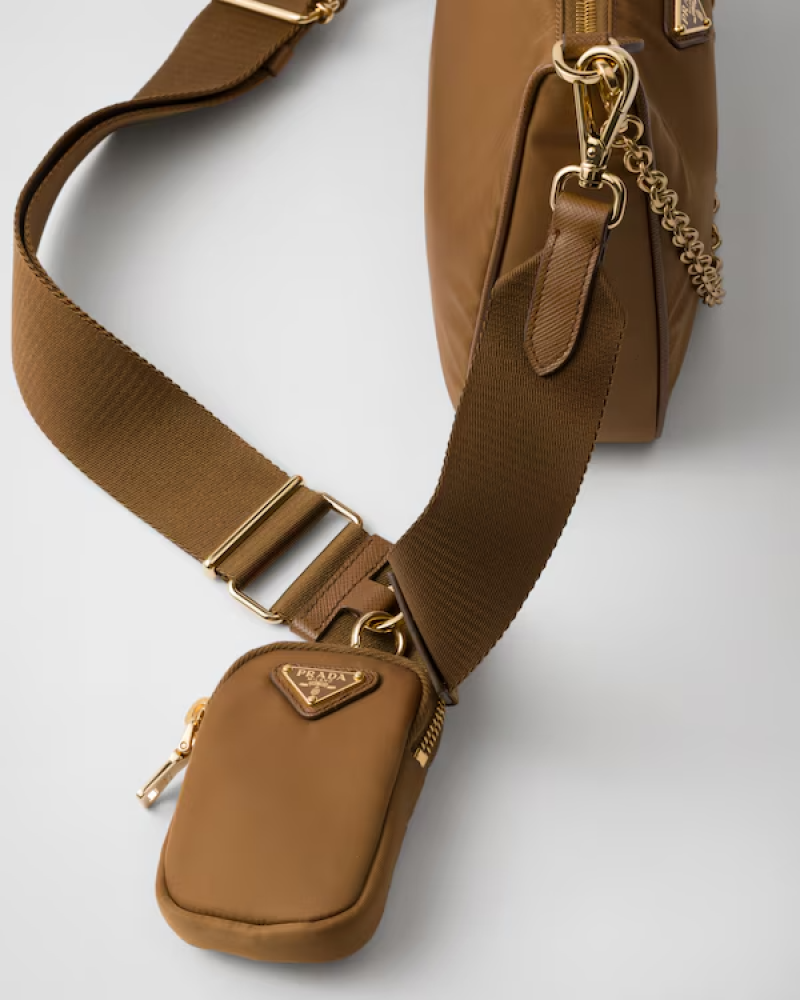 Prada | Prada Re-Edition 2005 Re-Nylon bag  |  Color:  Brandy