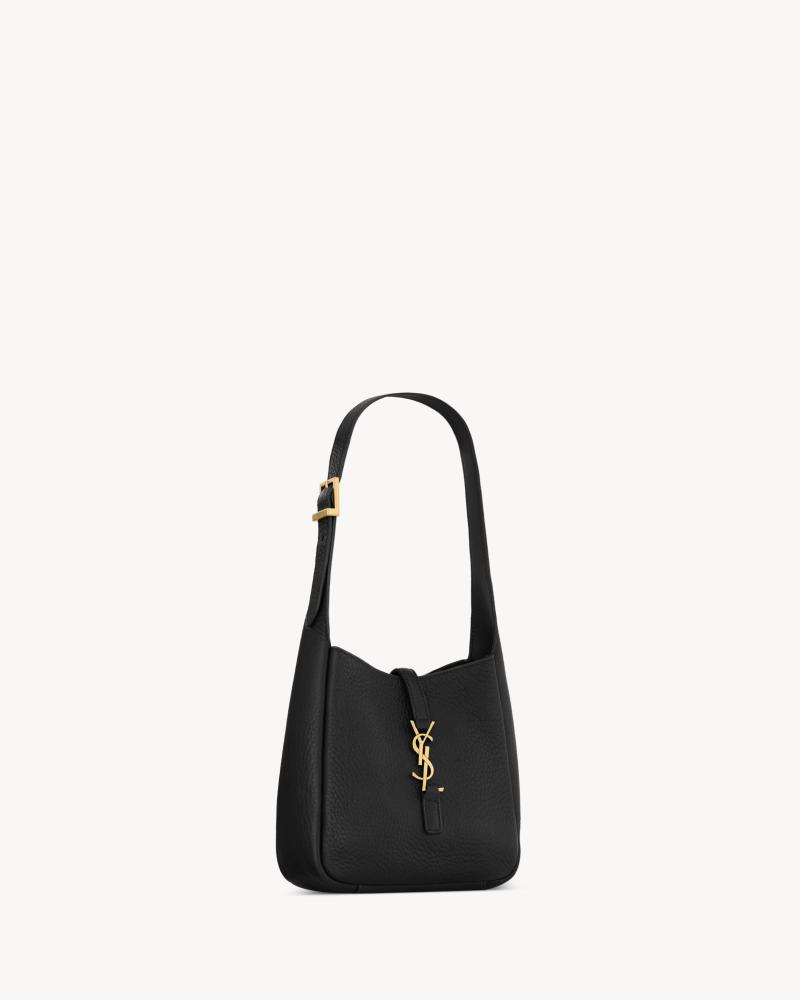 Saint Laurent | LE 5 A 7 baby soft in grained leather | BLACK