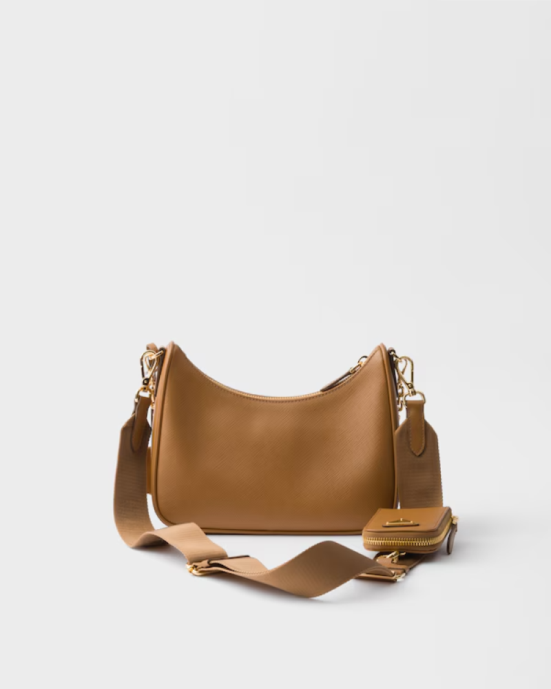 Prada | Prada Re-Edition 2005 Saffiano leather bag | Color: Caramel