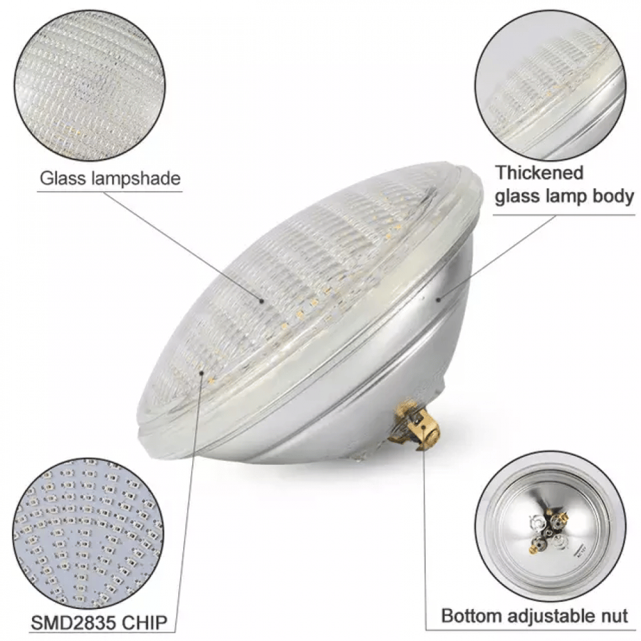 كشاف مسبح قزاز  ملون   LED  24W