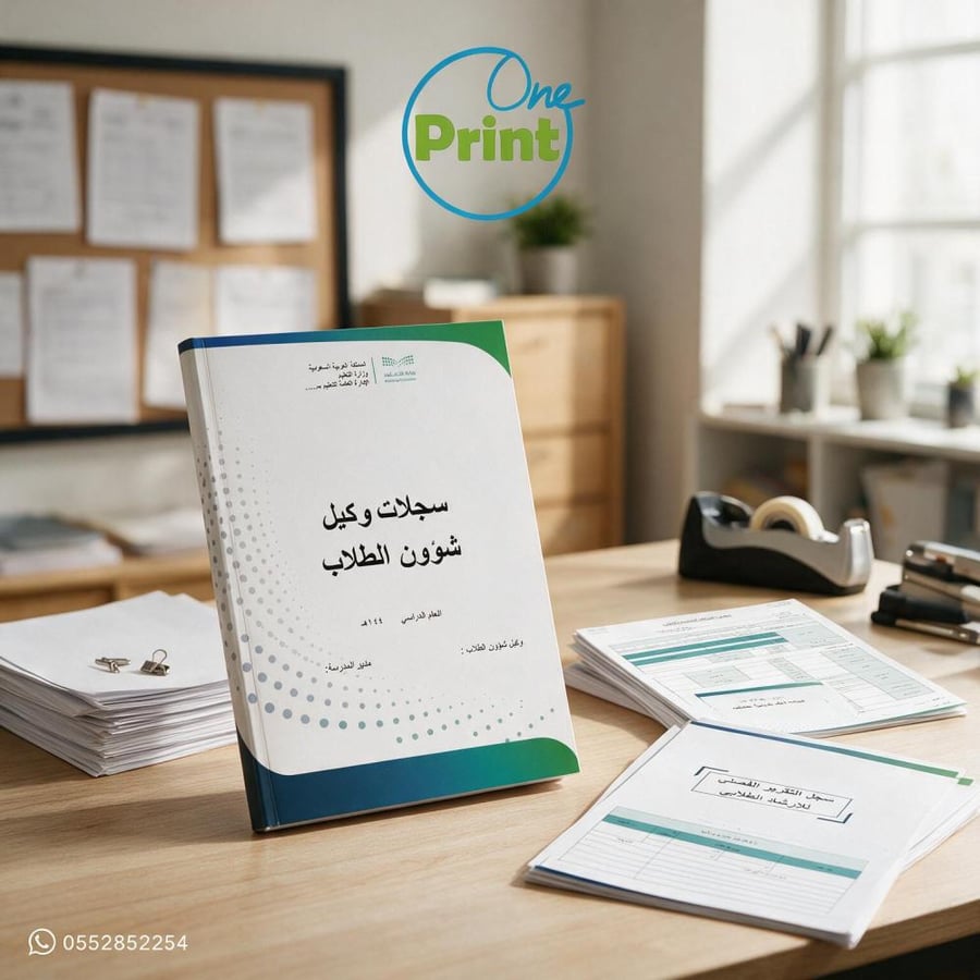 سجلات وكيل شؤون الطلاب نموذج الهوية  بنين