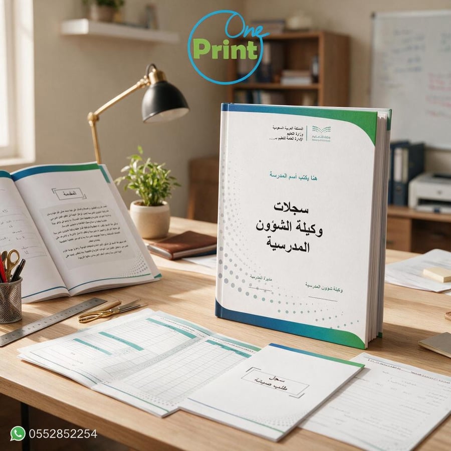 سجلات وكيلة الشؤون المدرسية  نموذج الهوية  بنات