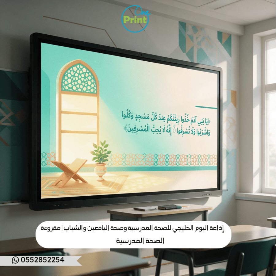 إذاعة اليوم الخليجي للصحة المدرسية وصحة اليافعين والشباب | المرحلة المتوسطة والثانوية /بنات