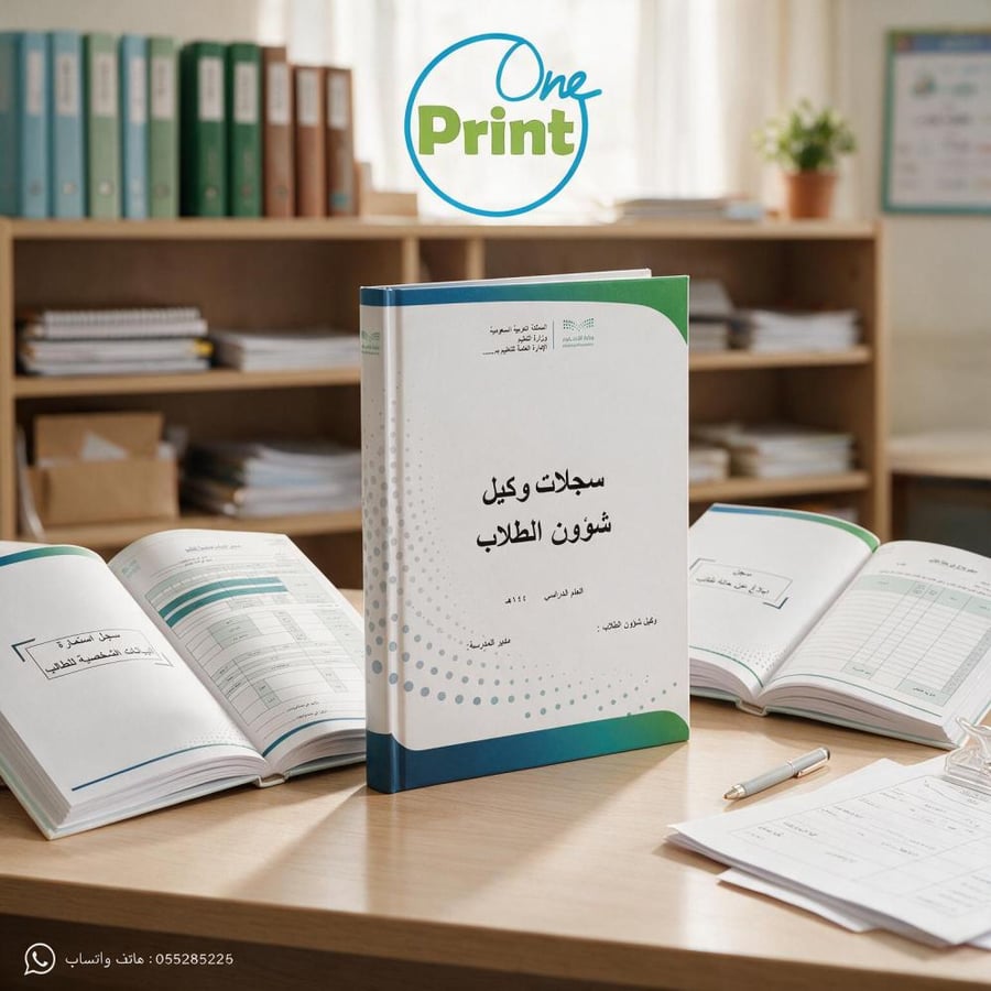 سجلات وكيل شؤون الطلاب نموذج الهوية  بنين
