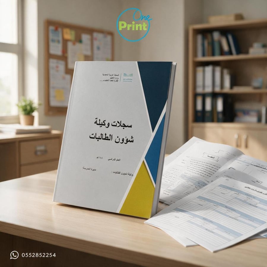 سجلات وكيلة شؤون الطلاب تصميم هندسي بنات
