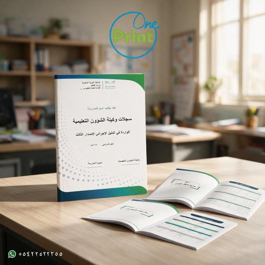 سجلات وكيلة الشؤون التعليمية نموذج الهوية بنات