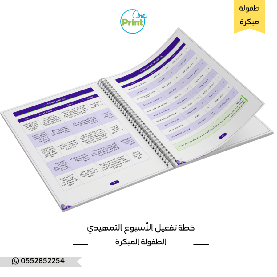 خطة تفعيل الأسبوع التمهيدي مدارس الطفولة المبكرة تصميم هوية العودة
