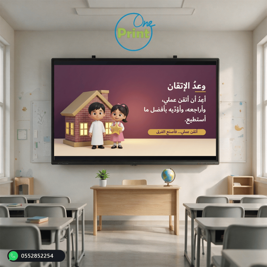 قيمة الإتقان للمرحلة الابتدائية | عرض تعزيز السلوك الإيجابي – طالب وطالبة