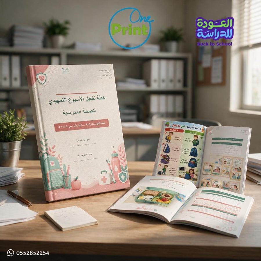 خطة تفعيل الأسبوع التمهيدي – الصحة المدرسية – ابتدائي – بنات