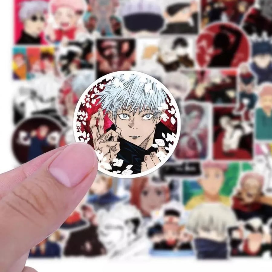 ملصقات 100 قطعة | Jujutsu Kaisen