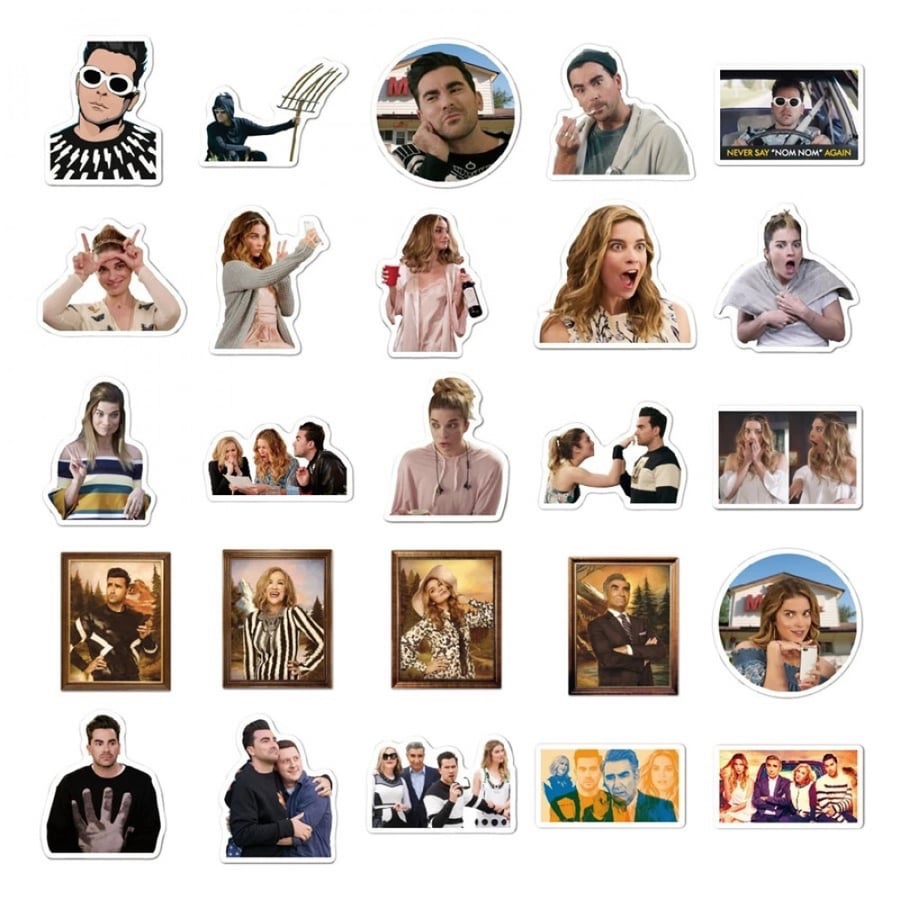 ستيكر 50 قطعة | Schitt's Creek