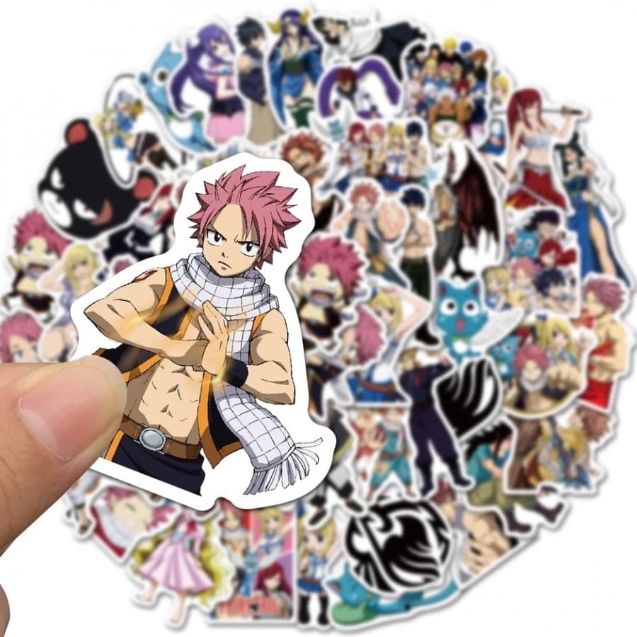 ملصقات 50 قطعة | Fairy Tail