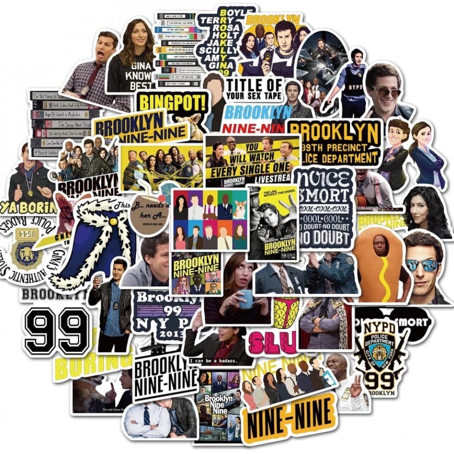 ستيكر 50 قطعة | Brooklyn Nine-Nine