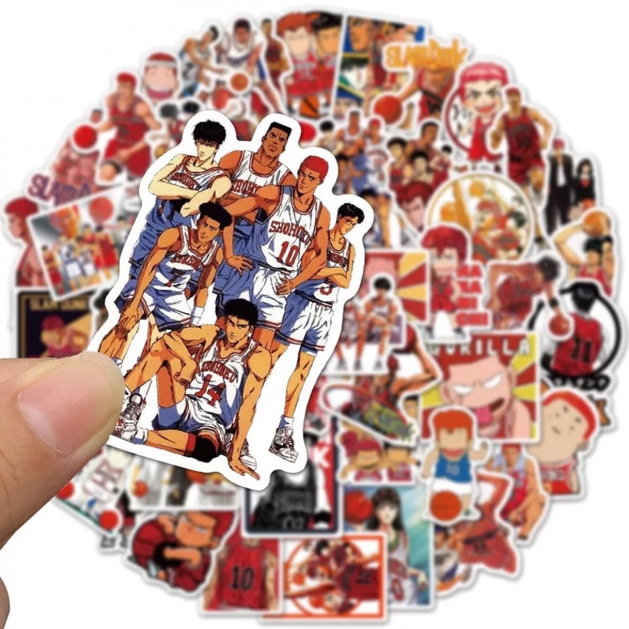 ملصقات 50 قطعة | Slam Dunk