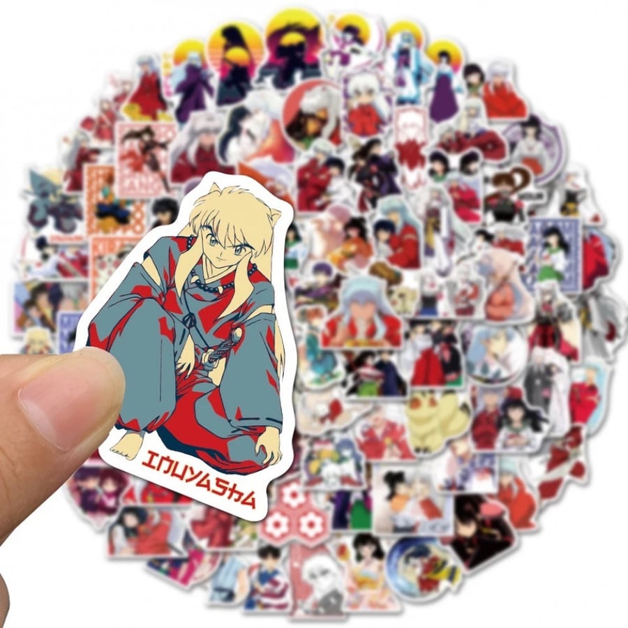 ملصقات 100 قطعة | Inuyasha