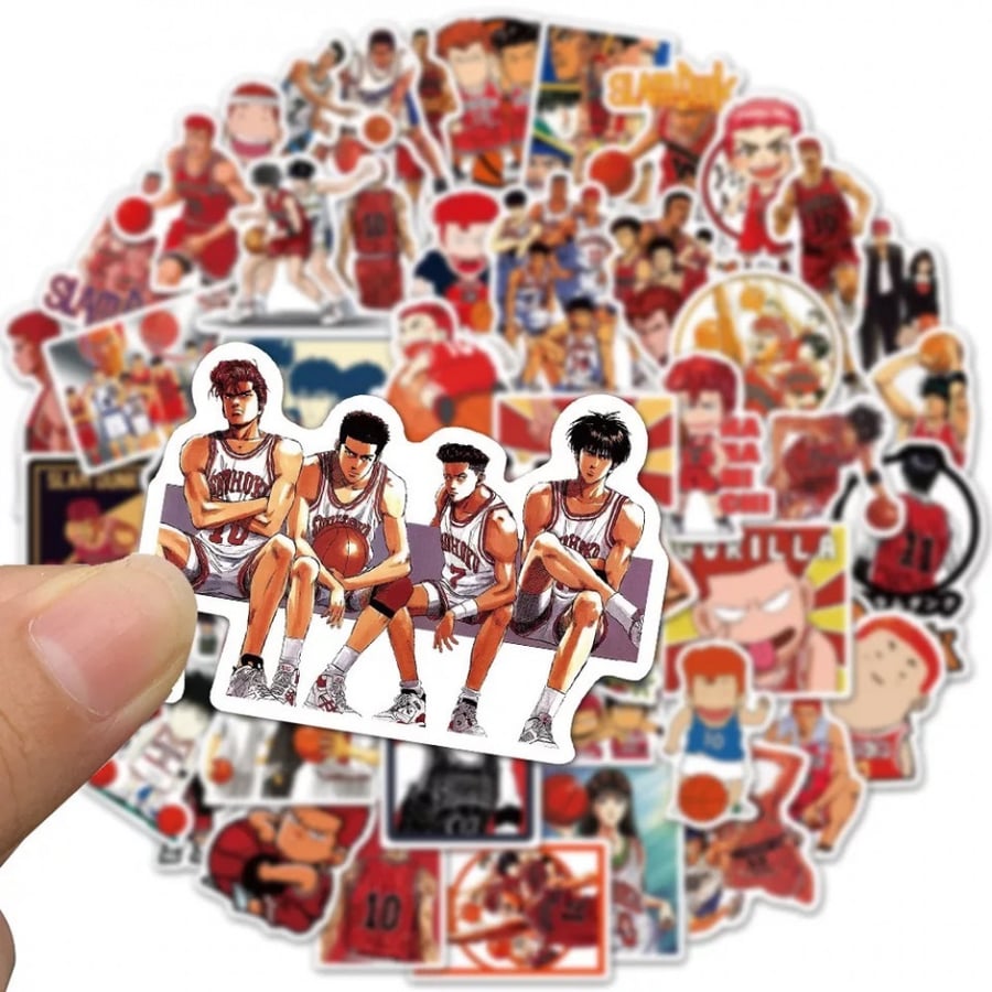 ملصقات 50 قطعة | Slam Dunk