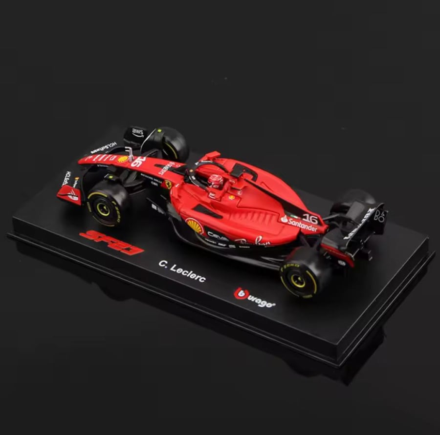مجسم سيارة Ferrari SF23 فورمولا 1 - موسم 2023