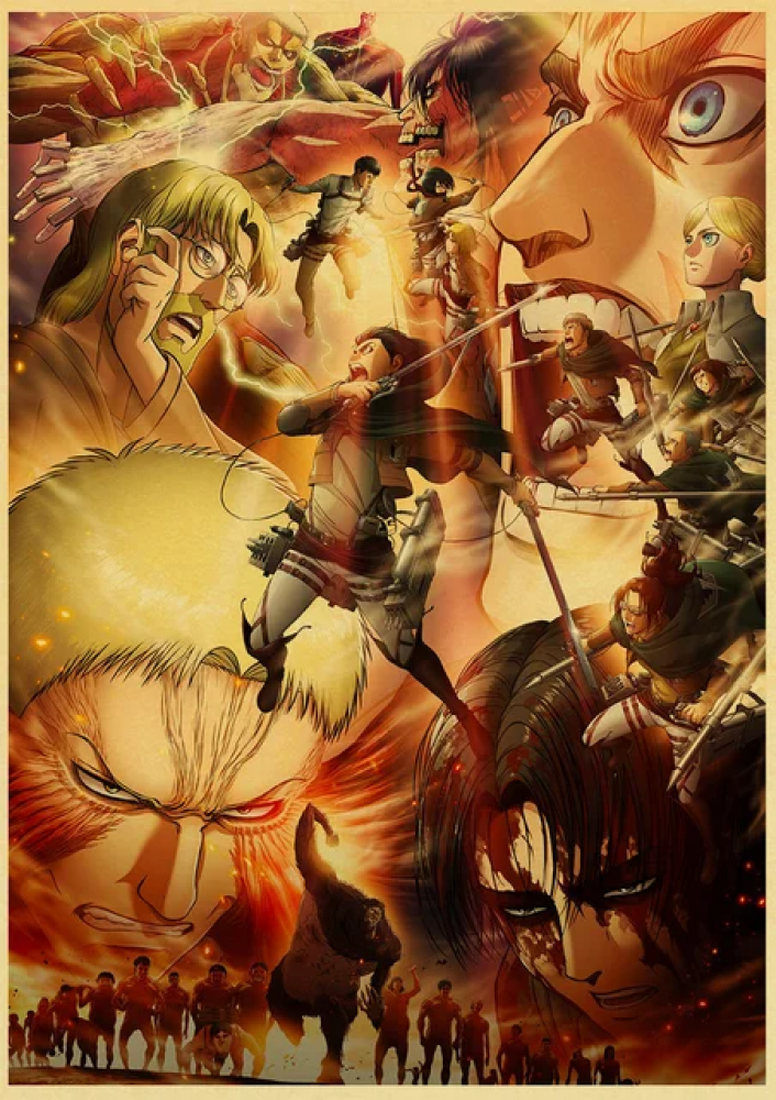 بوستر هجوم العمالقة | Attack on Titan