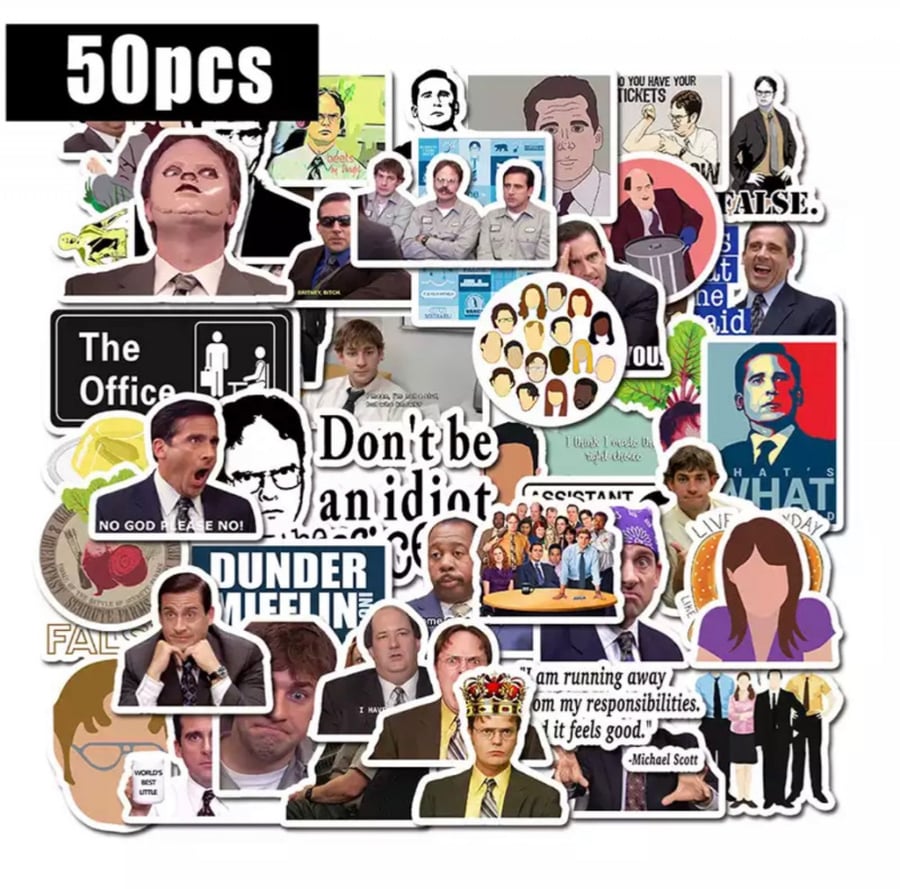 ستيكر 50 قطعة | The Office