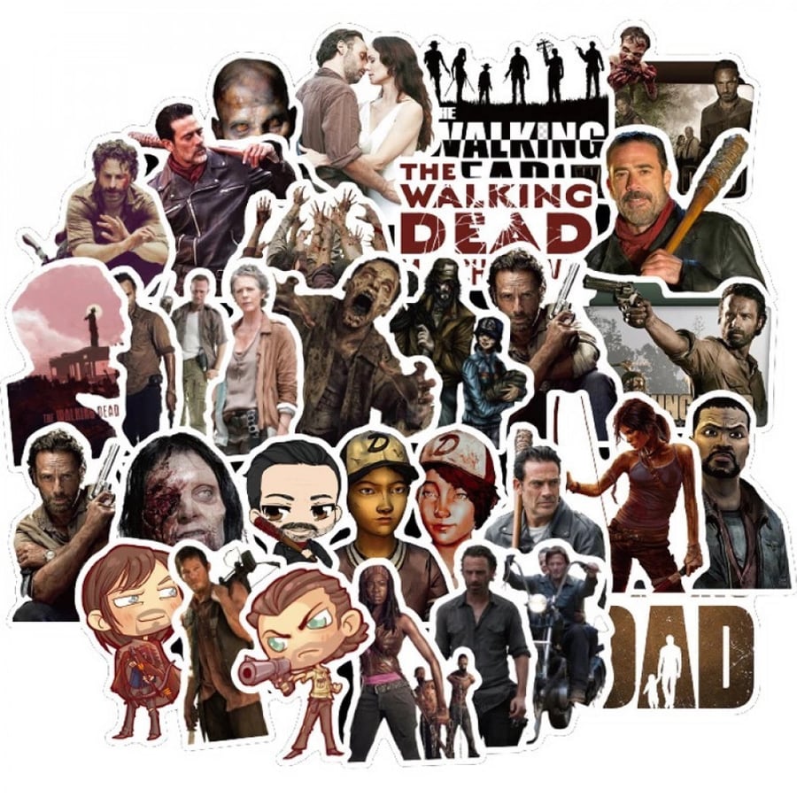ستيكر 50 قطعة | The Walking Dead