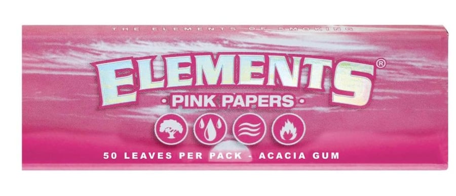 ورق لف وردي اليمنتس ELEMENTS PINK 1 1/4