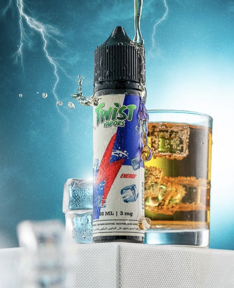 نكهة فيب مشروب طاقة ايس من تويست TWIST