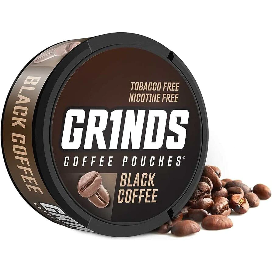 Grinds coffee bags without nicotine, only contain caffeine GR1NDS GRINDS