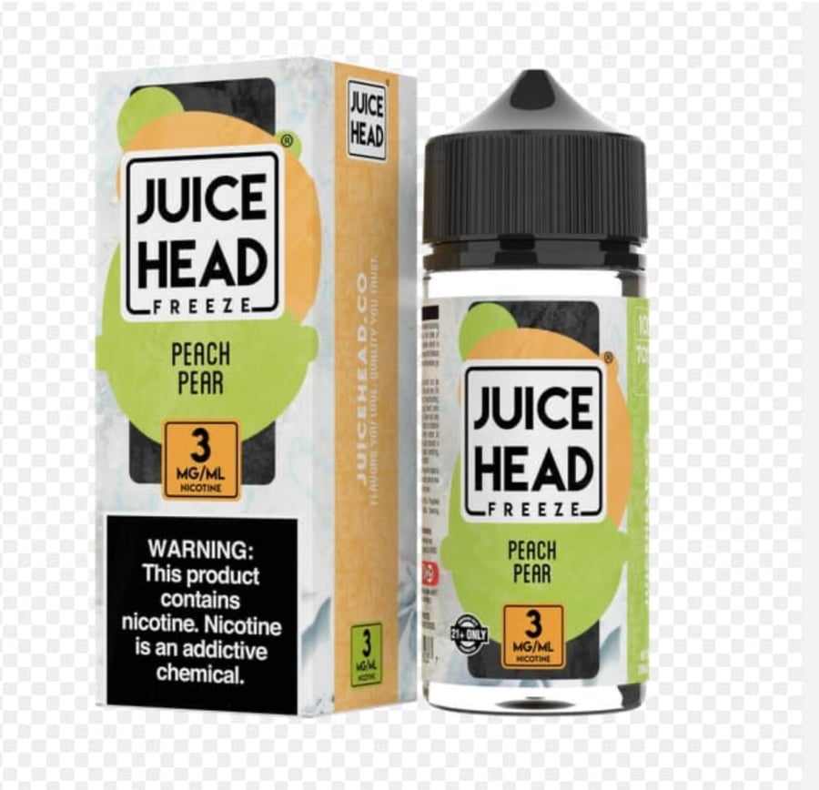 نكهة فيب كمثرى خوخ ايس من جوس هيد (100مل) JUICE HEAD