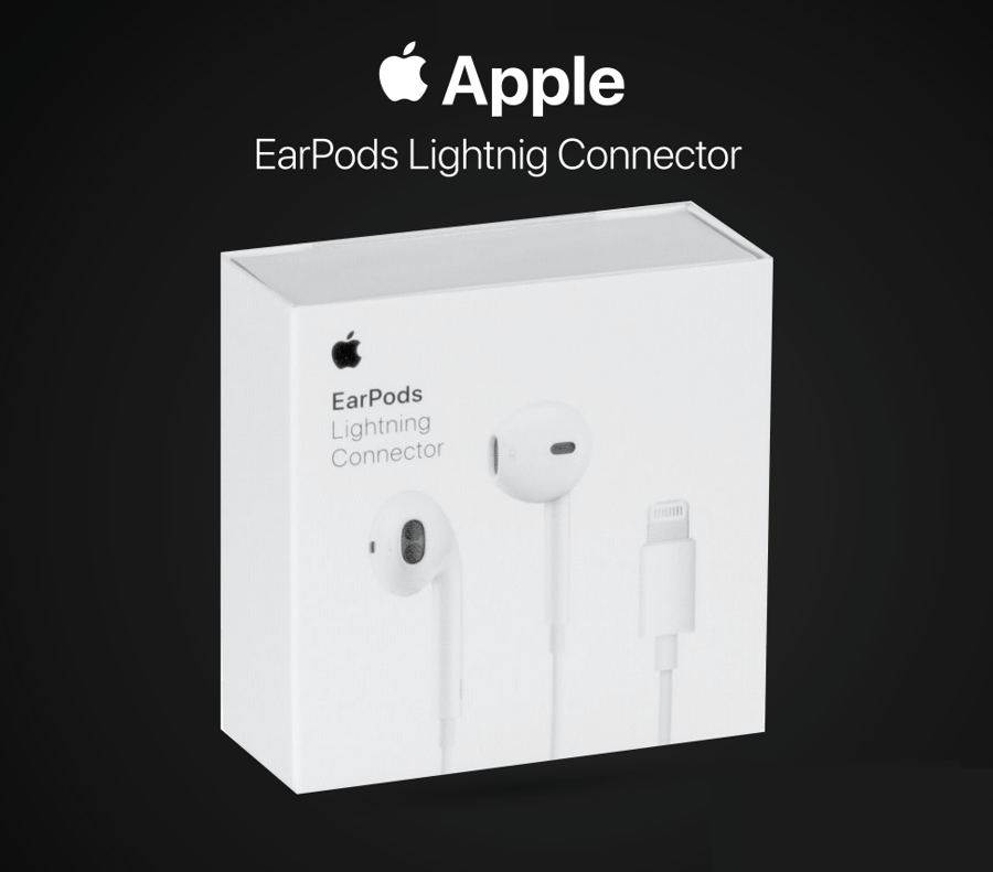 سماعة آيفون سلك Apple