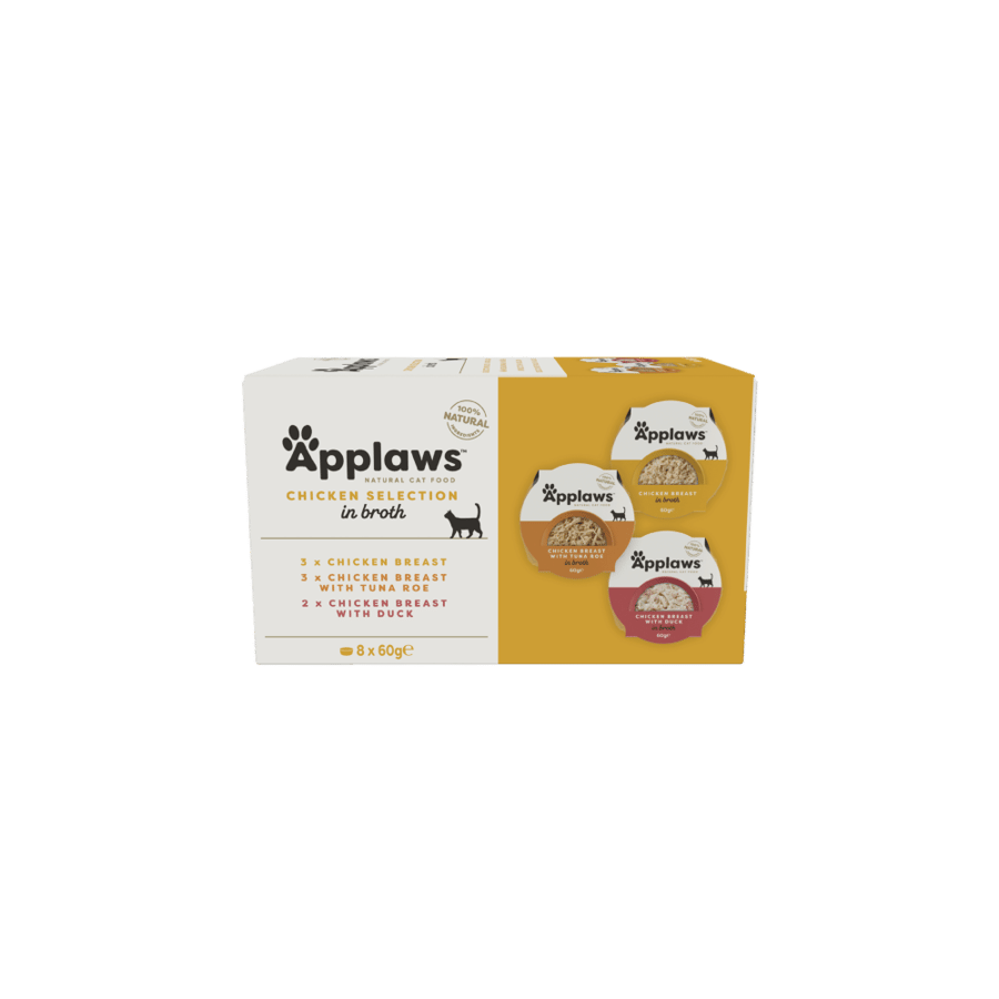 Applaws Assorted Chicken Carton (8x50g)