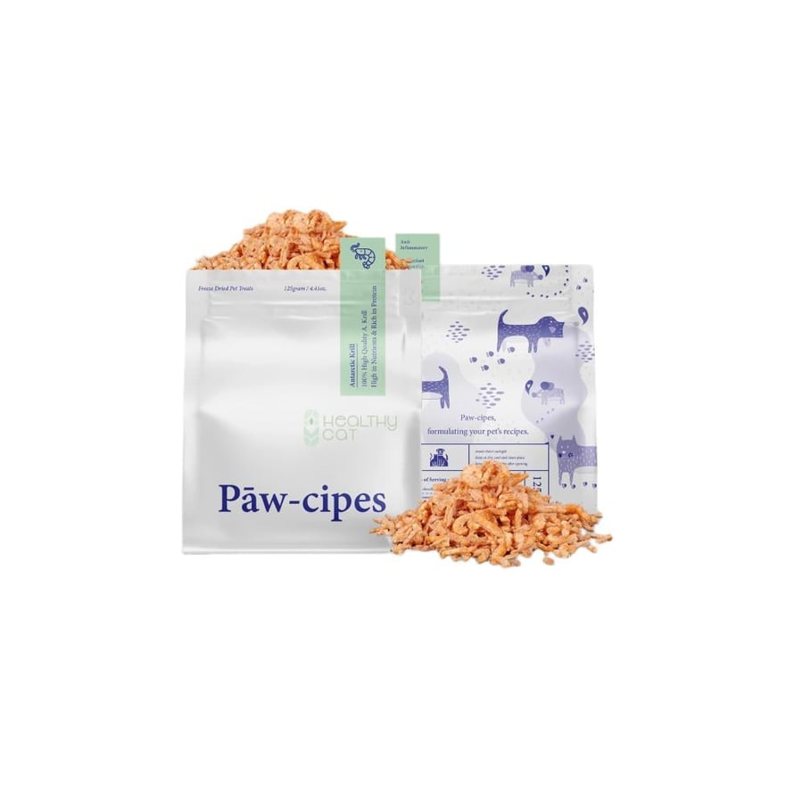 مكافات بيبي شريمب مجفف بالتبريد 32غ من شركة Paw Cipes