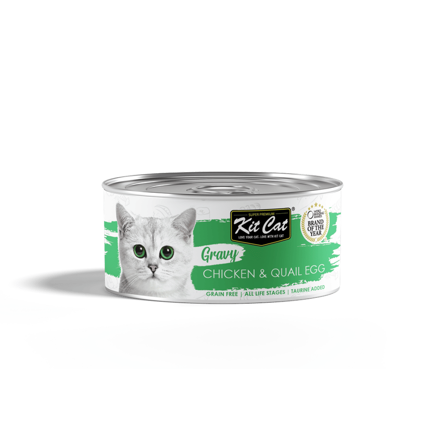 معلبات مرق دجاج مع بيض السمان من شركة KitCat