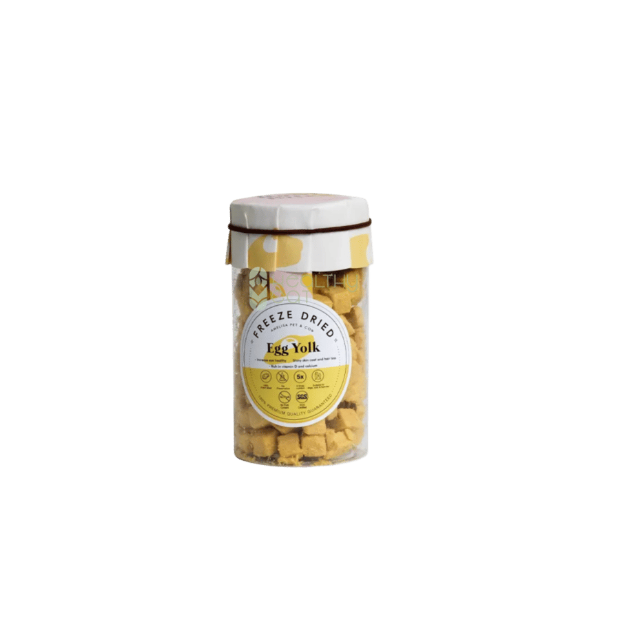 مكافات صفار البيض المجفف بالتبريد من شركة Rawly Bites