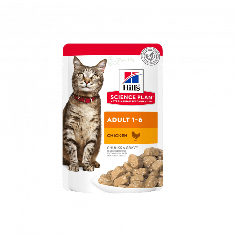 Hills Chicken Pouches for Adult Cats 85g