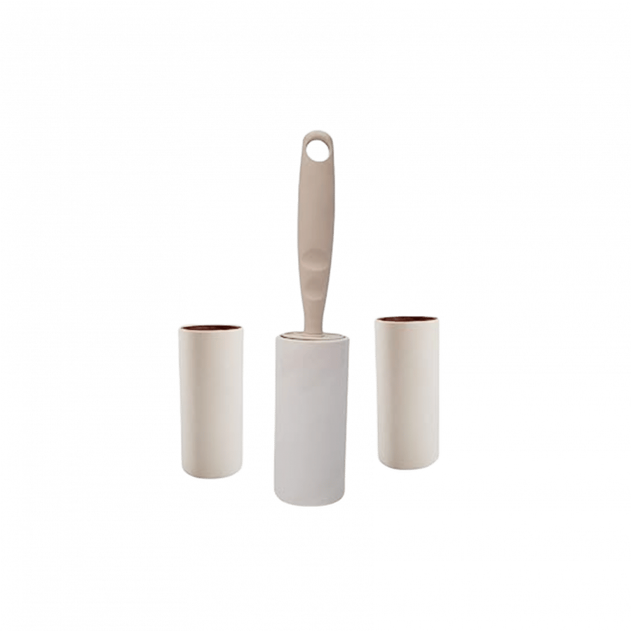Roll-on cat hair remover for clothes