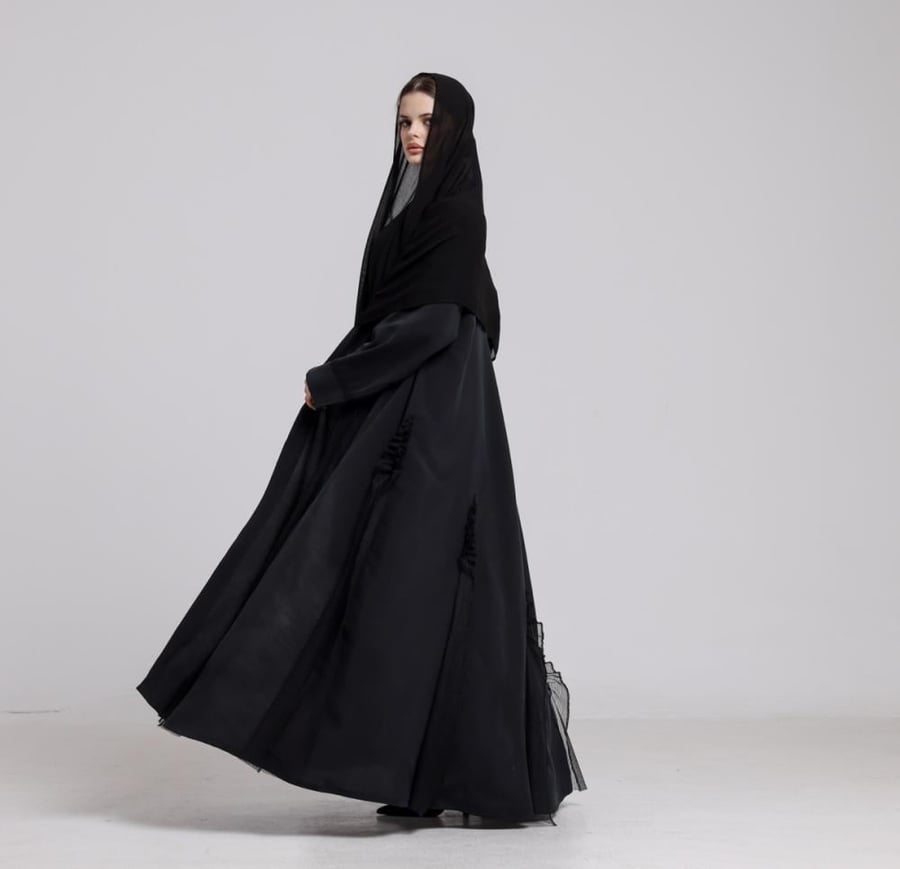 Washed Crepe x Tulle Signature