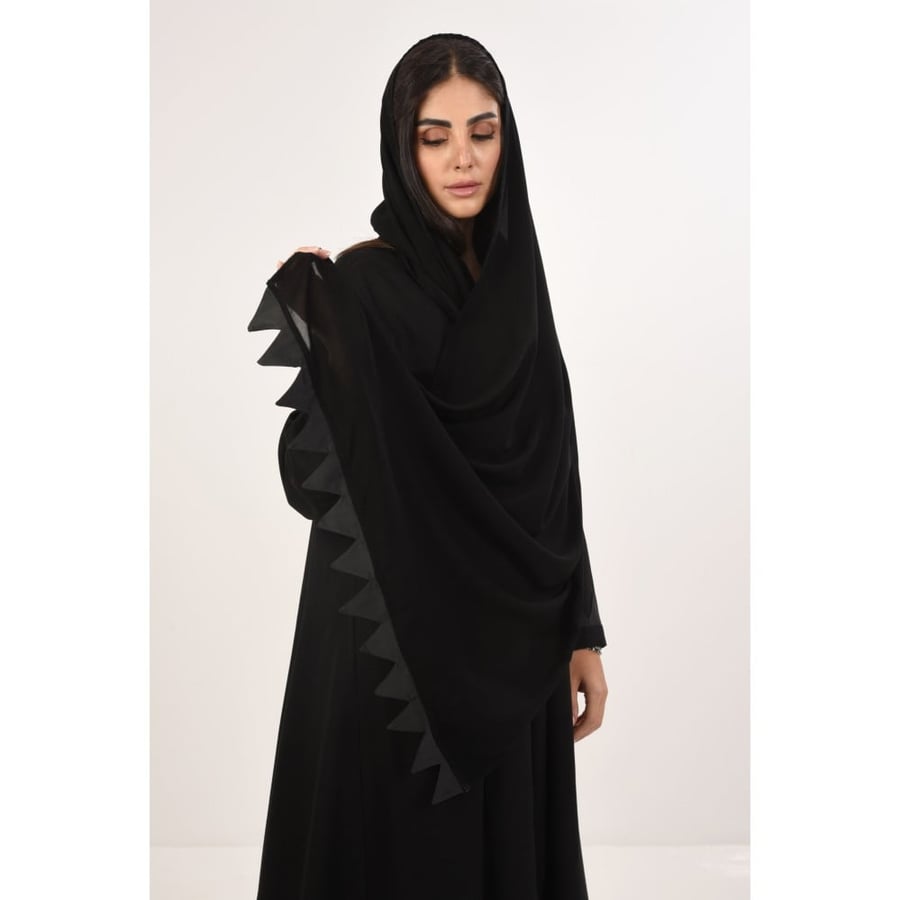 Black Wide Abaya