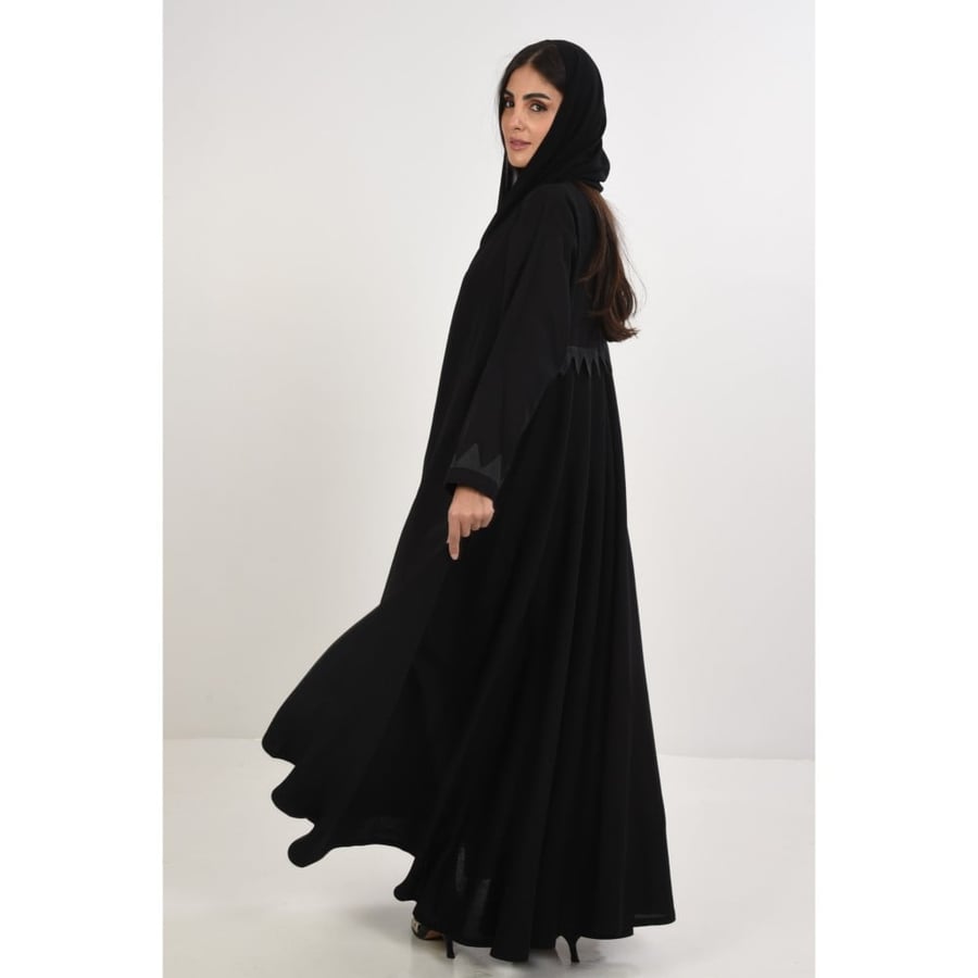 Black Wide Abaya