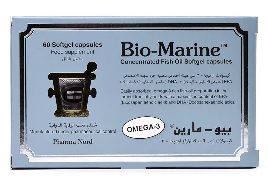 Bio-Marine Omega 3 Fish Oil 60 Capsules