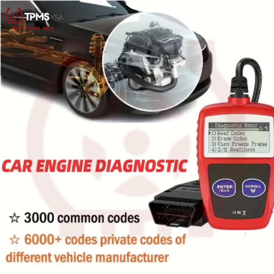 حهاز فحص كمبيوتر السيارة OBD2 محركات البنزين