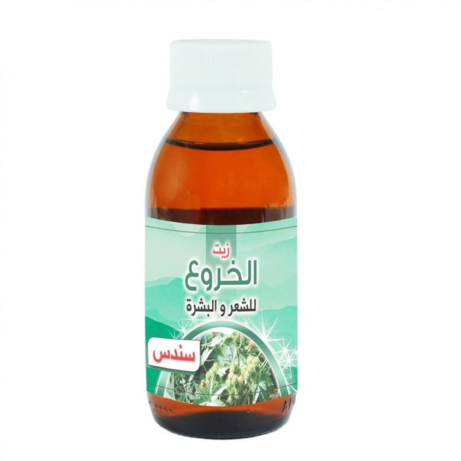 زيت الخروع للشعر والبشرة من سندس , 100مل