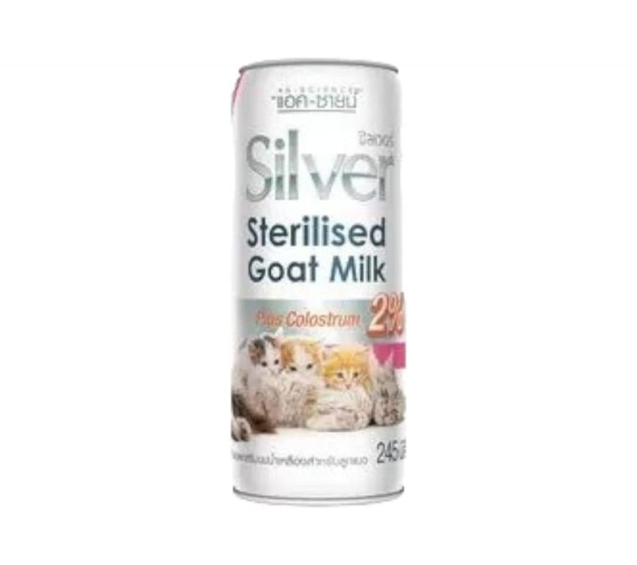 حليب الماعز المعقم للكلاب والقطط حديثة الولادة 245ml