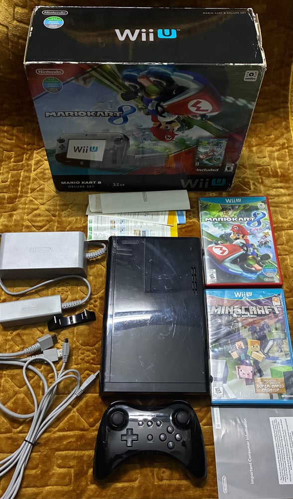 جهاز العاب wii U بالكرتون