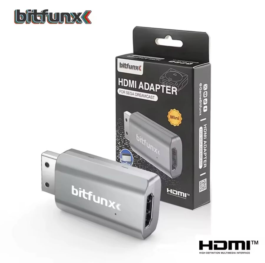 محول Bitfunx MINI DC VGA إلى HDMI
