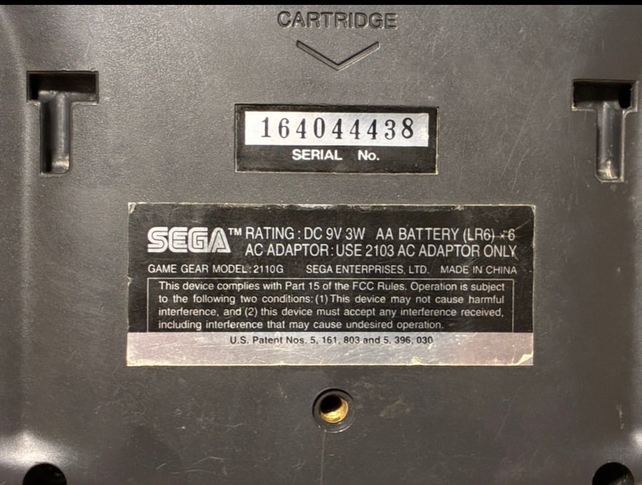 SEGA GAME GEAR