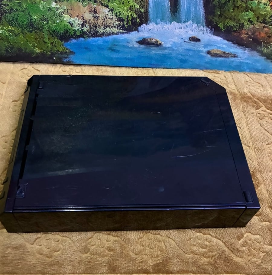 Nintendo wii console black